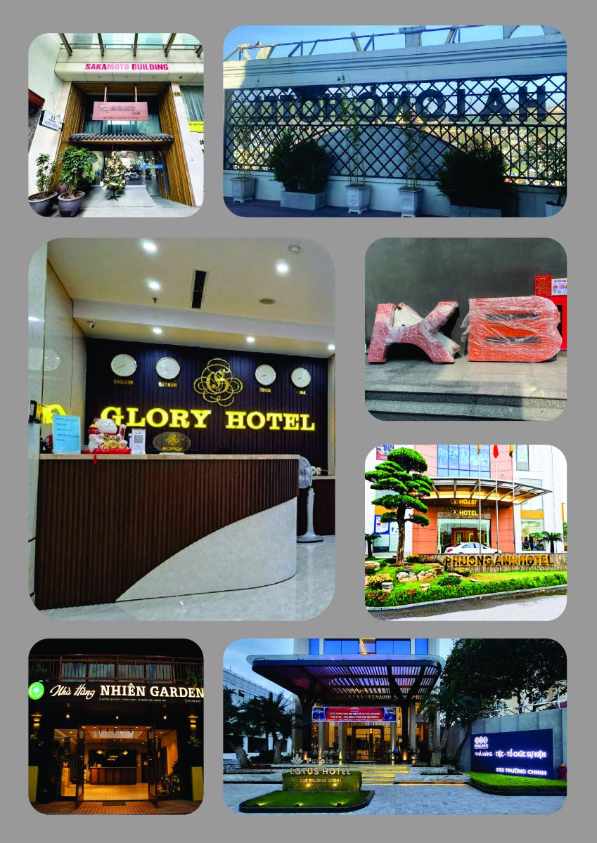 Làm biển - thi công biển hiệu quảng cáo tại Hà Nội