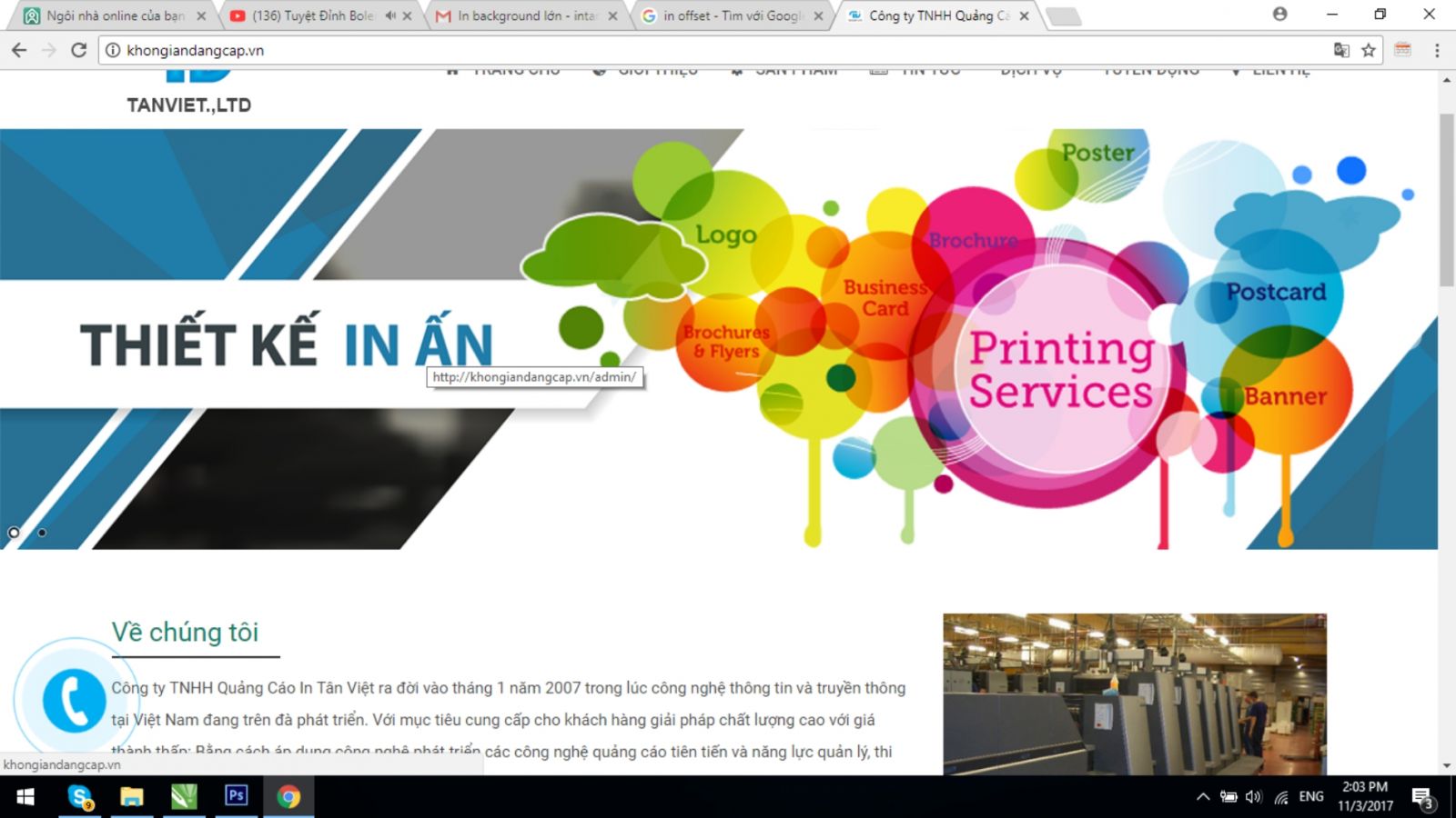 Giới thiệu về việc làm biển quảng cáo của công ty Tân Việt