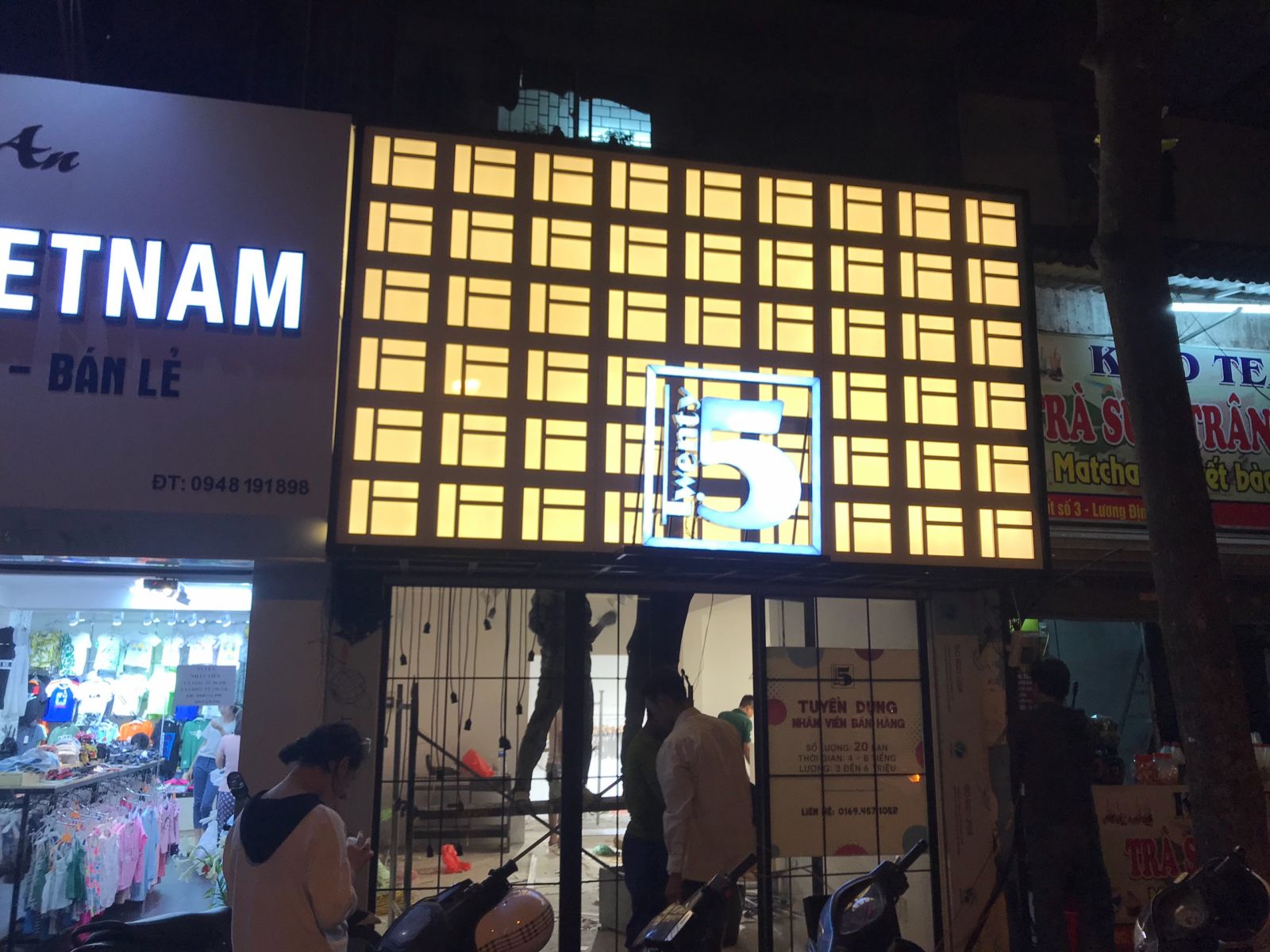 Làm biển quảng cáo khu Đào Tấn – Nguyễn Khánh Toàn, Trần Đăng Ninh, Đường Bưởi, Quan Hoa