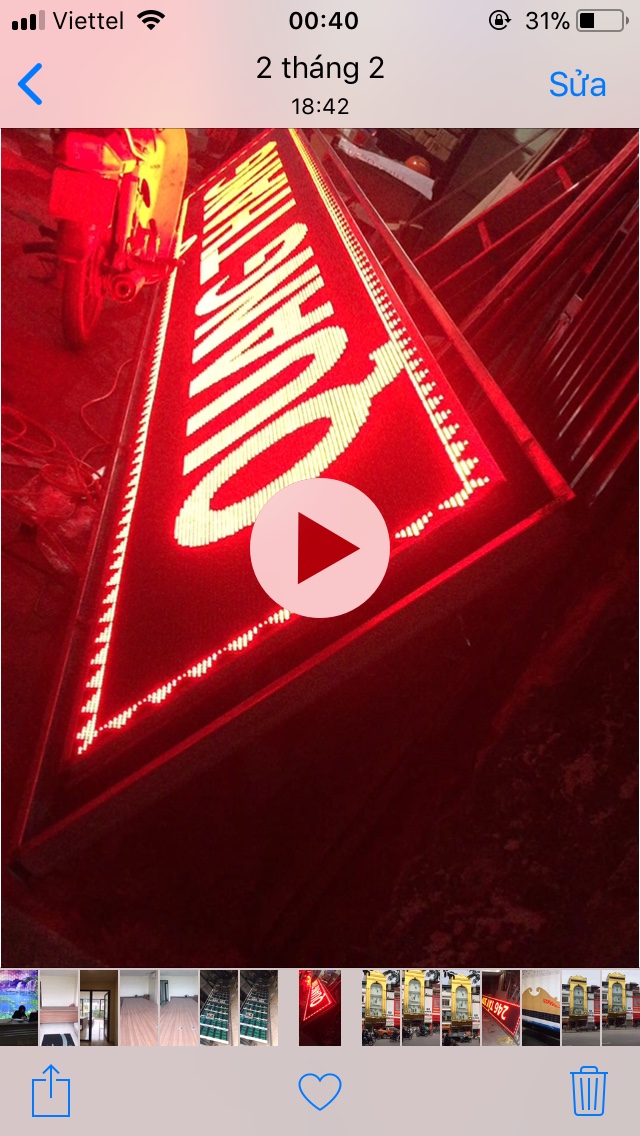 biển quảng cáo led modul điện tử